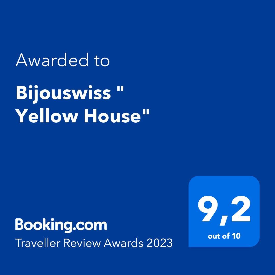 Bijouswiss " Yellow House" Обертерцен Экстерьер фото